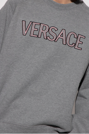 Grey versace sweatshirt sale